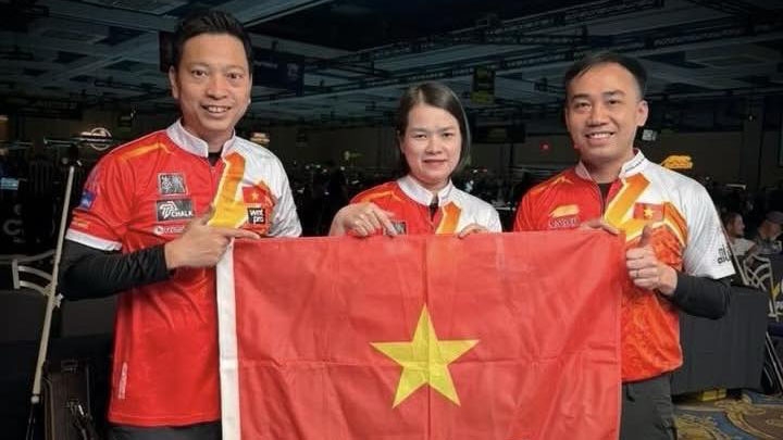 Vietnam defeat Netherlands at 10-ball Team World Championship opener